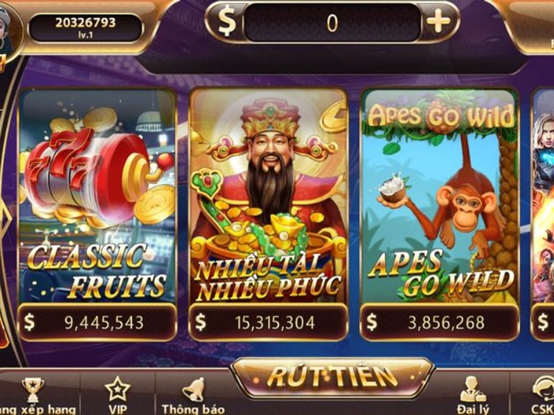 Trò chơi slot siu88 với biểu tượng Jackpot